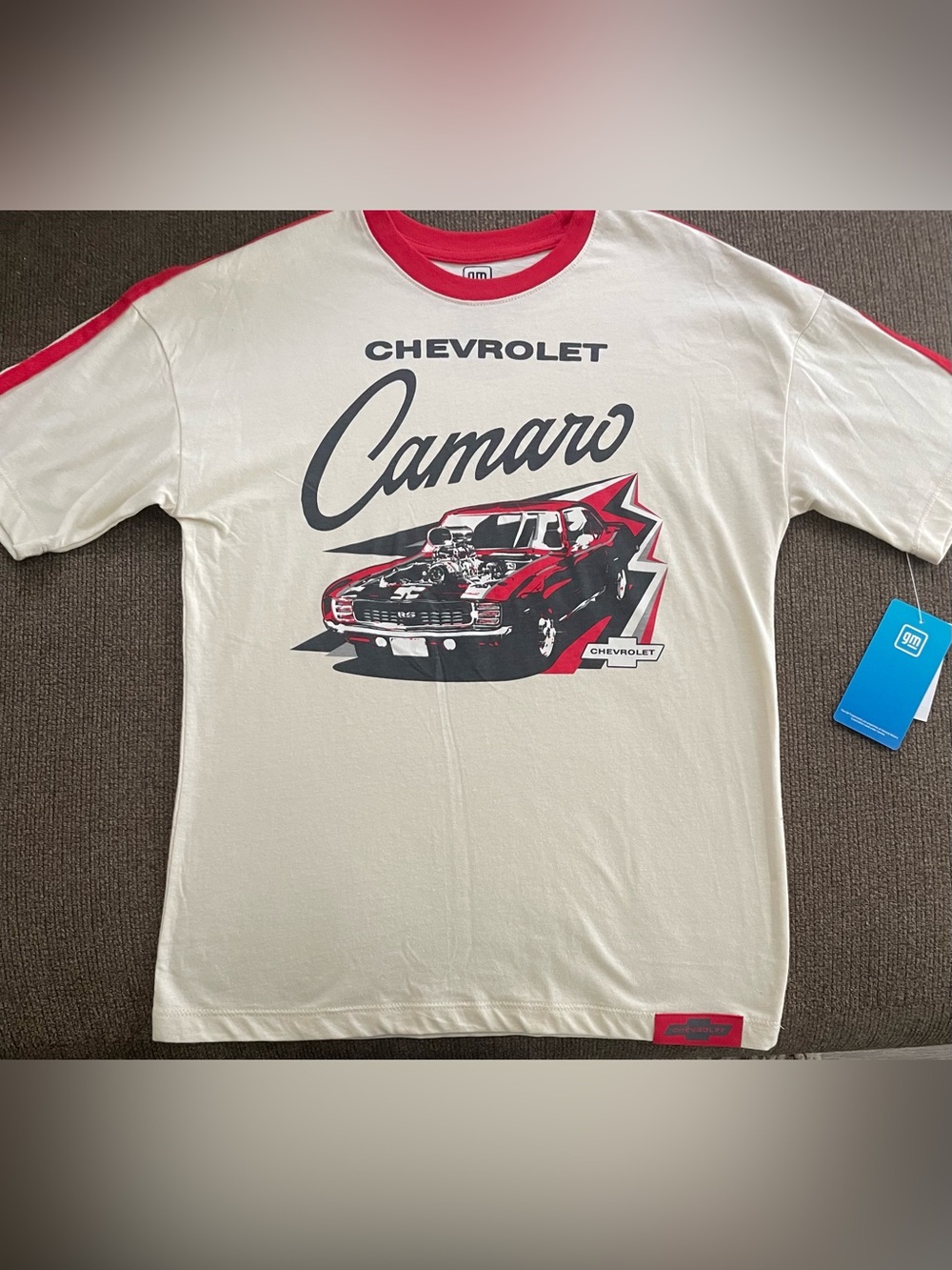 NWT Boy’s GM Official Licensed Short Sleeve Chevrolet Camero Tee Size M 10/12